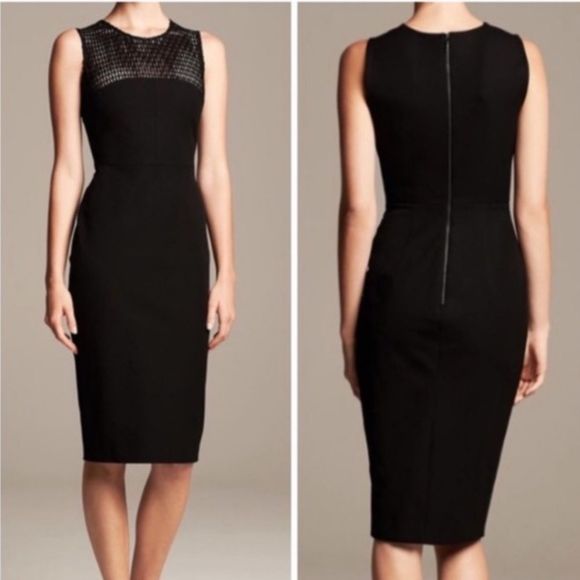 Banana Republic Dresses & Skirts - Roland Mouret for Banana Republic Limited Edition Black Sheath Dress Sz 6 NWT